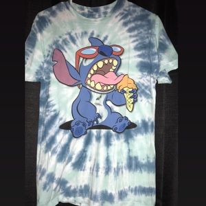 Lilo and Stitch tye-dye shirt. Disney